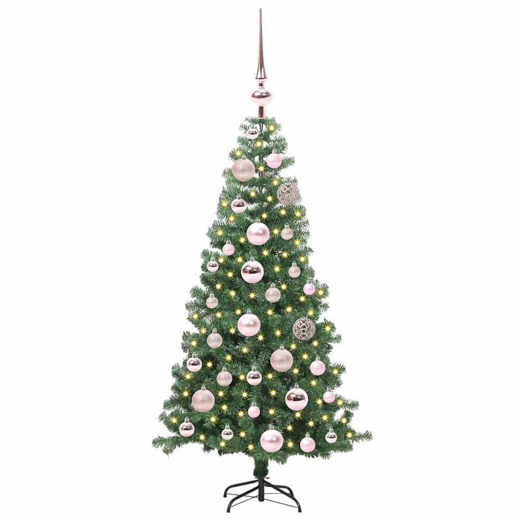 Vidaxl kerstboom met 150 led met standaard groen 120 cm pvc