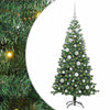Albero di Natale VidaXL con 150 LED con PVC standard verde da 120 cm