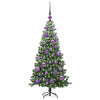 Vidaxl kerstboom met 150 led met standaard groen 120 cm pvc