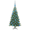 Vidaxl kerstboom met 150 led met standaard groen 120 cm pvc
