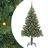 Vidaxl kerstboom met 150 led met standaard groen 150 cm pvc