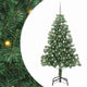 Albero di Natale VidaXL con 150 LED con PVC standard verde da 150 cm