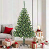 Albero di Natale Vidaxx con 300 LED con PVC standard verde 180 cm