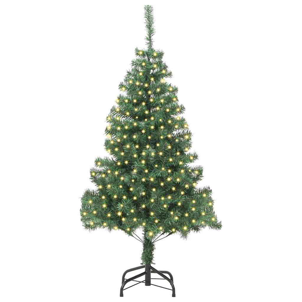 Vidaxl kerstboom met 300 led met standaard groen 180 cm pvc