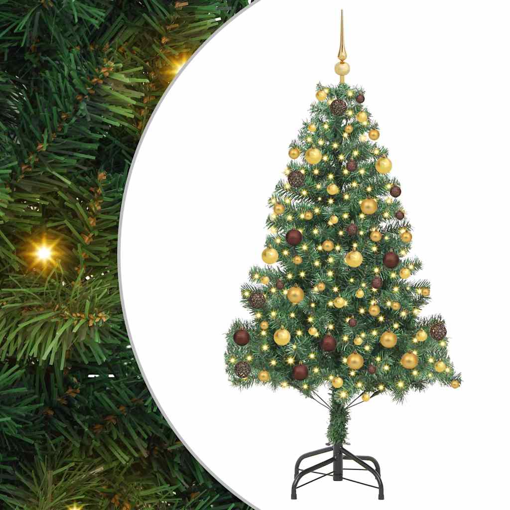 Árbol de Navidad vidaxx con 300 LED con PVC estándar verde 180 cm