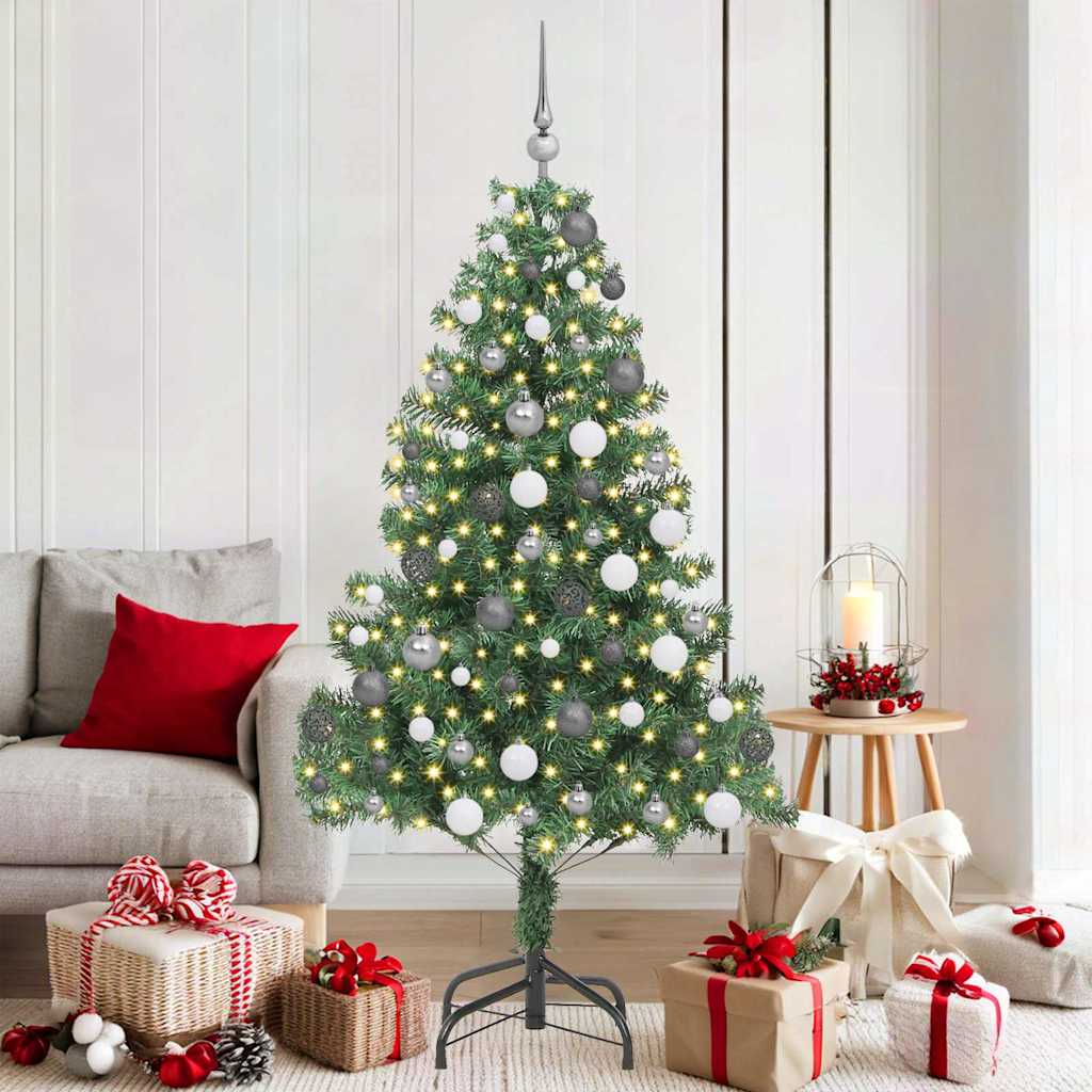 Albero di Natale Vidaxx con 300 LED con PVC standard verde 180 cm