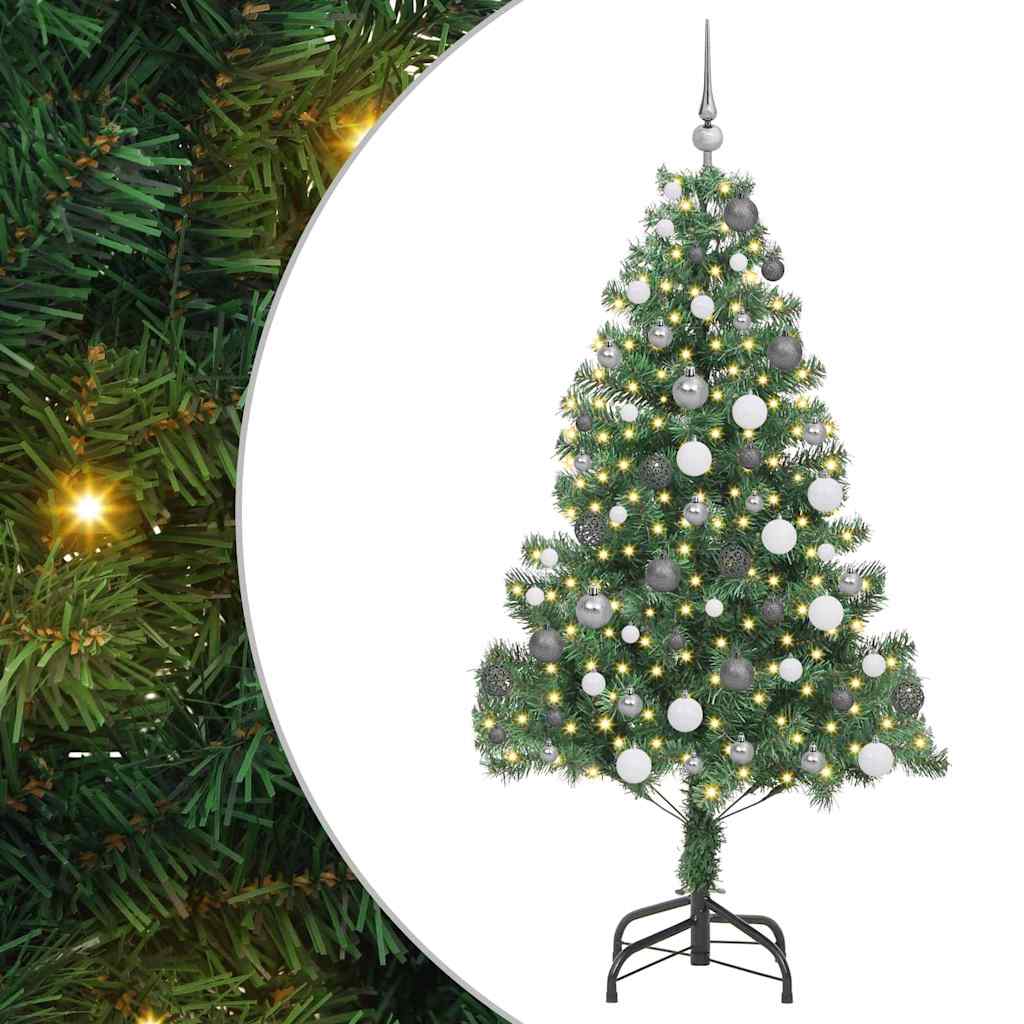 Albero di Natale Vidaxx con 300 LED con PVC standard verde 180 cm