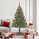 Vidaxl kerstboom met 300 led met standaard groen 180 cm pvc