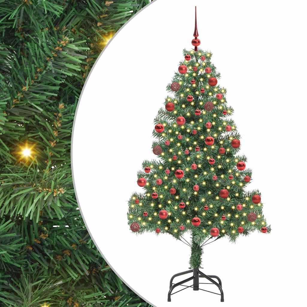 Albero di Natale Vidaxx con 300 LED con PVC standard verde 180 cm