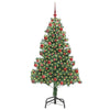 Albero di Natale Vidaxx con 300 LED con PVC standard verde 180 cm