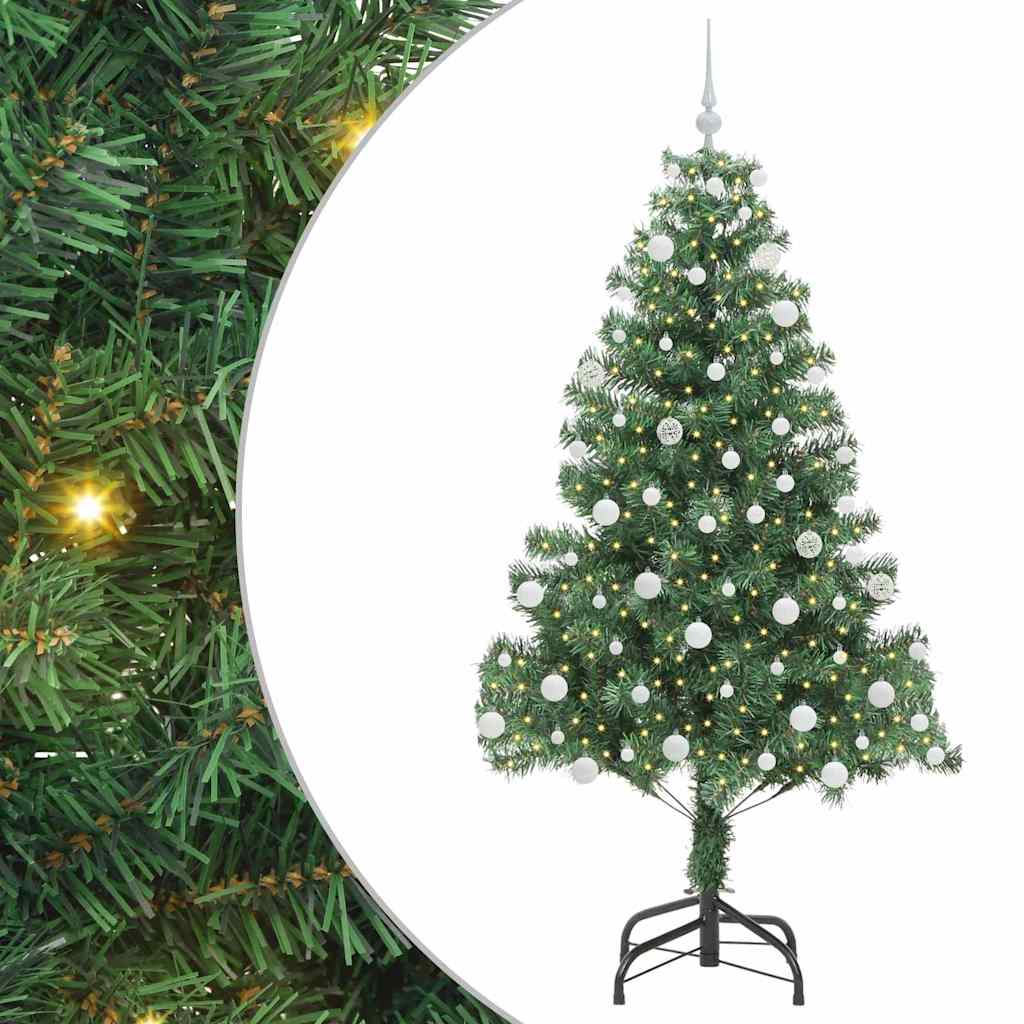 Albero di Natale Vidaxx con 300 LED con PVC standard verde 180 cm