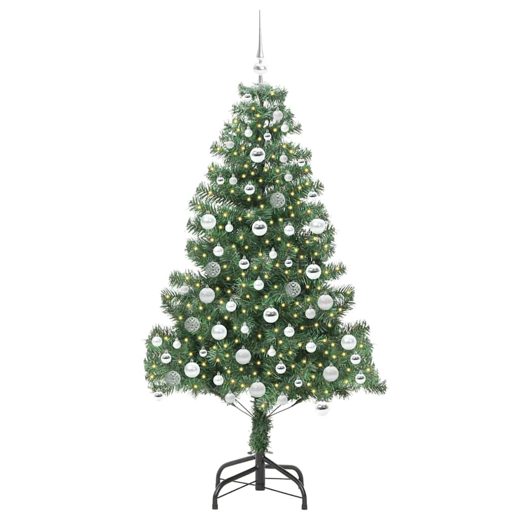 Albero di Natale Vidaxx con 300 LED con PVC standard verde 180 cm