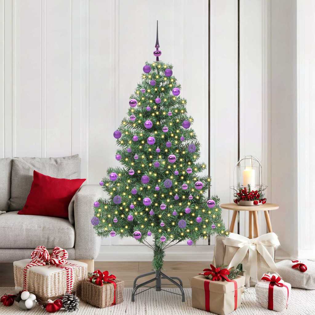 Albero di Natale Vidaxx con 300 LED con PVC standard verde 180 cm
