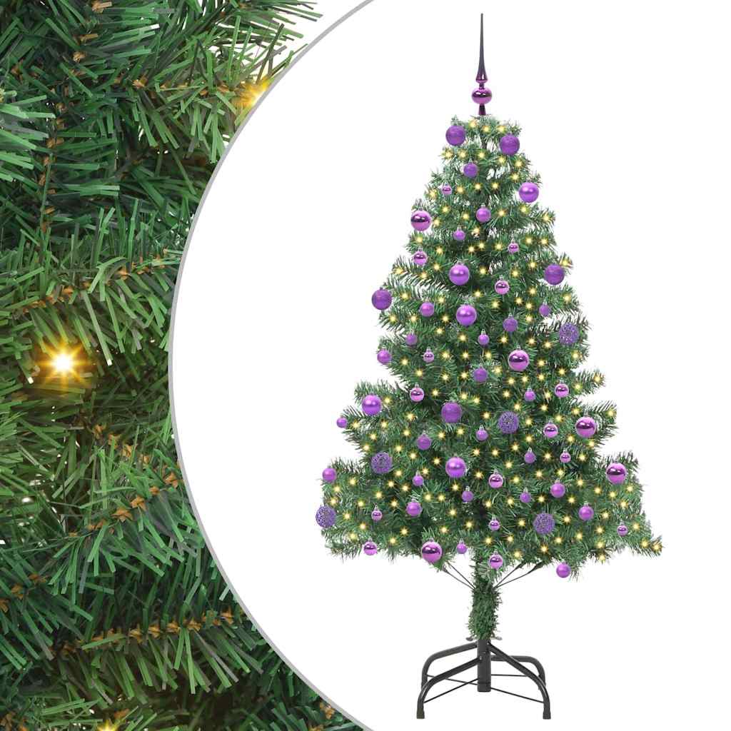 Albero di Natale Vidaxx con 300 LED con PVC standard verde 180 cm
