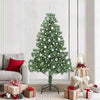 Vidaxl kerstboom met 300 led met standaard groen 210 cm pvc