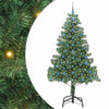 Vidaxl kerstboom met 300 led met standaard groen 210 cm pvc