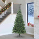 Albero di Natale VidaXL con 300 LED con PVC standard verde da 240 cm