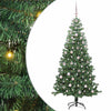 Albero di Natale VidaXL con 300 LED con PVC standard verde da 240 cm