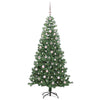 Vidaxl kerstboom met 300 led met standaard groen 240 cm pvc