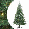 Vidaxl kerstboom met 300 led met standaard groen 240 cm pvc