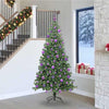 Vidaxl kerstboom met 300 led met standaard groen 240 cm pvc