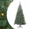 Vidaxl kerstboom met 300 led met standaard groen 240 cm pvc