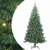 VidaXL Árbol de Navidad con 300 LED con PVC estándar verde 240 cm