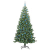 VidaXL Árbol de Navidad con 300 LED con PVC estándar verde 240 cm