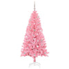 Vidaxl kerstboom met 150 led met standaard roze 150 cm pvc