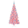 Albero di Natale VidaXL con 300 LED con PVC standard rosa da 180 cm