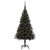 Vidaxl kerstboom met 150 led met standaard zwart 120 cm pvc