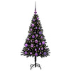 Vidaxl kerstboom met 150 led met standaard zwart 120 cm pvc