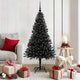 Vidaxl kerstboom met 150 led met standaard zwart 150 cm pvc