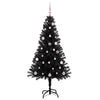 Vidaxl kerstboom met 150 led met standaard zwart 150 cm pvc