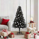 Albero di Natale Vidaxx con 150 LED con PVC standard nero da 150 cm
