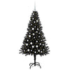 Albero di Natale Vidaxx con 150 LED con PVC standard nero da 150 cm