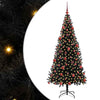 Vidaxl kerstboom met 300 led met standaard zwart 180 cm pvc