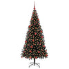 Vidaxl kerstboom met 300 led met standaard zwart 180 cm pvc