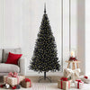 Vidaxl kerstboom met 300 led met standaard zwart 180 cm pvc