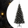 Vidaxl kerstboom met 300 led met standaard zwart 180 cm pvc