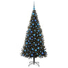 Vidaxl kerstboom met 300 led met standaard zwart 180 cm pvc