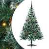 Vidaxl kunstkerstboom met 150 led groen 150 cm pvc en staal