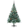 Vidaxl kunstkerstboom met 150 led groen 150 cm pvc en staal