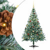 Vidaxl kunstkerstboom met 150 led groen 150 cm pvc en staal