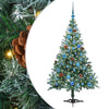 Albero di Natale artificiale Vidaxx con 150 LED verdi, 150 cm in PVC e acciaio