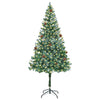 Vidaxl kunstkerstboom met 300 led groen 180 cm pvc en staal