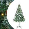 Vidaxl kunstkerstboom met 300 led groen 180 cm pvc en staal