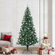 Vidaxx albero di Natale artificiale preilluminato verde 240 cm in PVC e metallo
