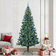 Vidaxx albero di Natale artificiale preilluminato verde 240 cm in PVC e metallo