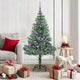 Vidaxx albero di Natale artificiale neve intrecciata con luce LED 150 cm
